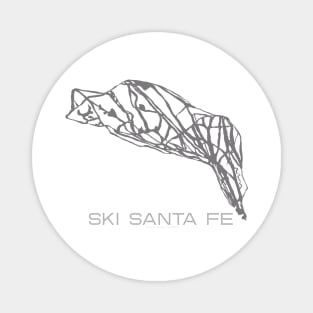 Ski Santa Fe Resort 3D Magnet